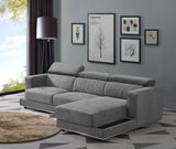 Alwin Dark Gray Fabric Sofa