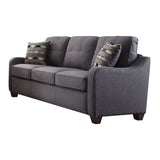 Cleavon Gray Linen Ii Sofa