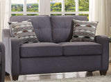 Cleavon II Gray Linen Living Room Set