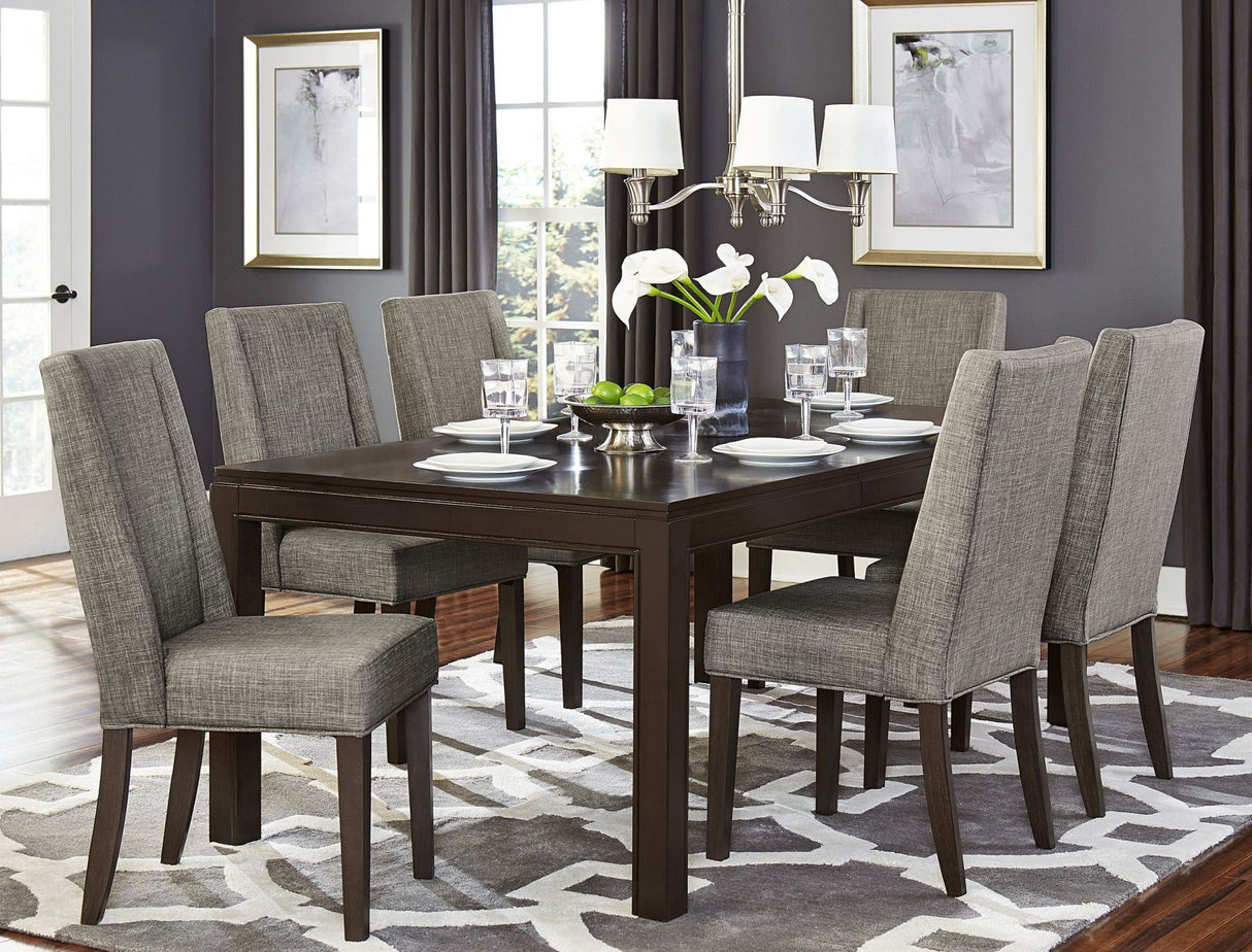 Kavanaugh Brown Rectangular Extendable Dining Room Set