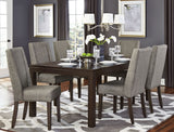 Kavanaugh Brown Rectangular Extendable Dining Room Set