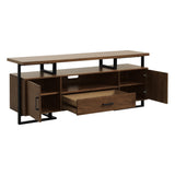 Sedley Walnut/Rustic Black TV Stand