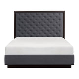 Larchmont Charcoal Eastern King Bed