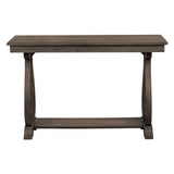 Toulon Dark Oak Sofa Table