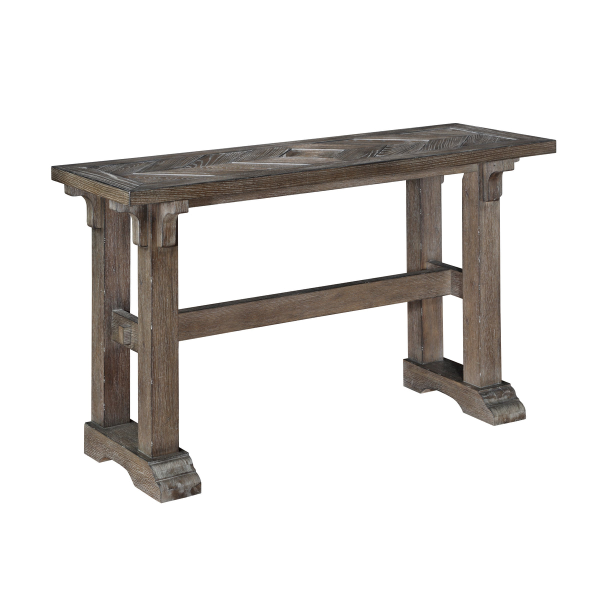 Sarasota Driftwood Brown Sofa Table