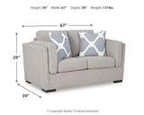 Evansley Sofa, Loveseat, Oversized Chair and Ottoman