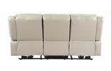 Zuriel Beige Synthetic Leather Sofa