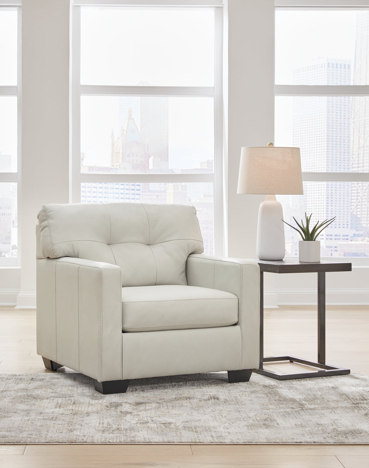 Belziani Coconut Sofa, Loveseat, Oversized Chair And Ottoman