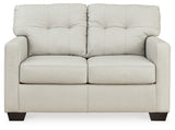 Belziani Coconut Sofa, Loveseat, Oversized Chair And Ottoman