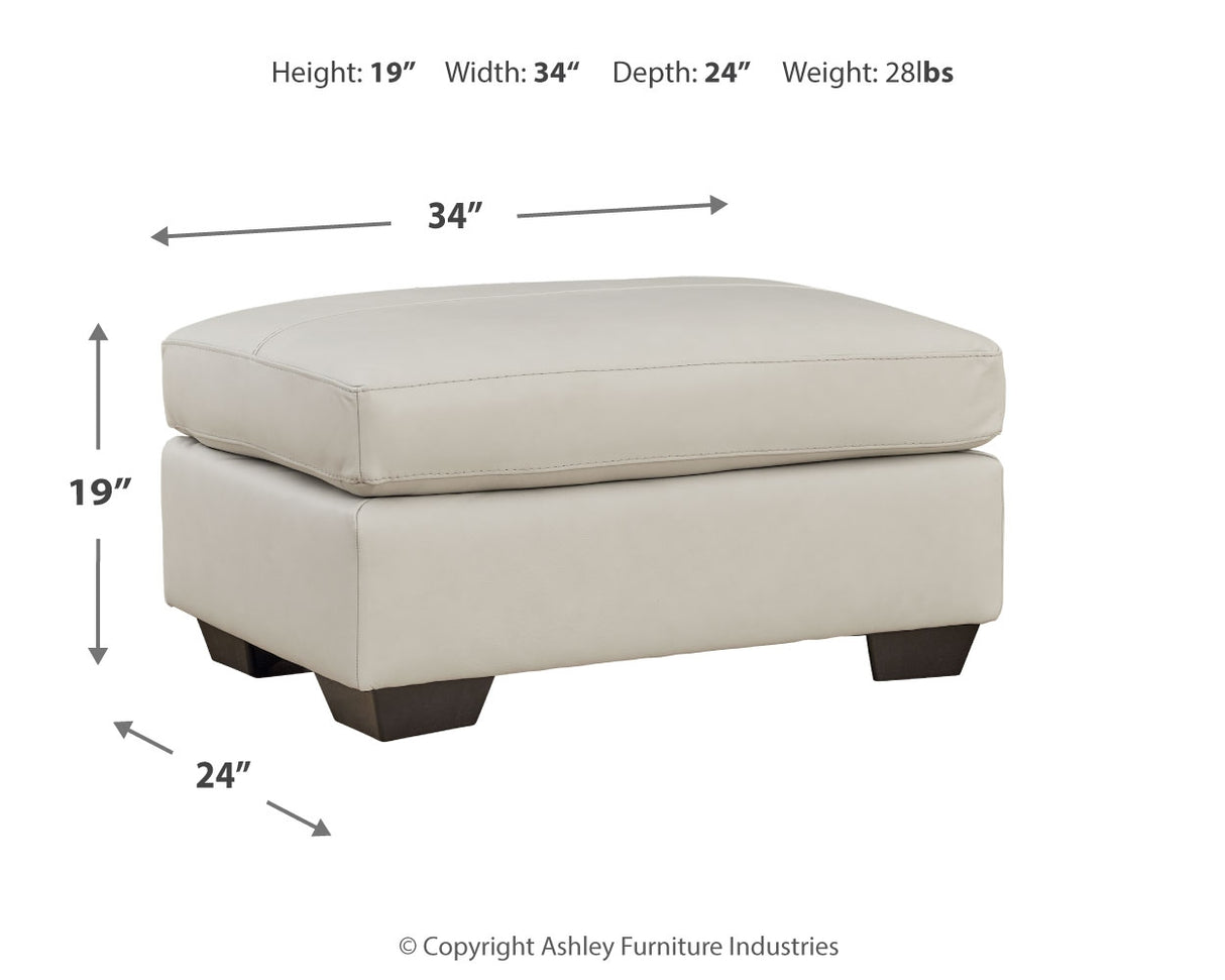 Belziani Coconut Sofa, Loveseat, Oversized Chair And Ottoman