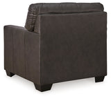 Belziani Oversized Chair and Ottoman