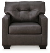 Belziani Oversized Chair and Ottoman