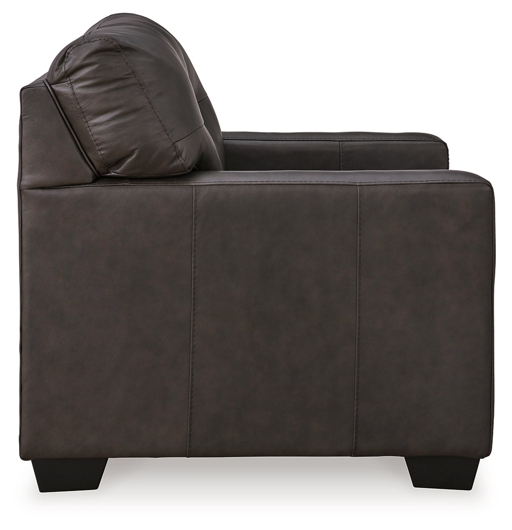 Belziani Oversized Chair and Ottoman