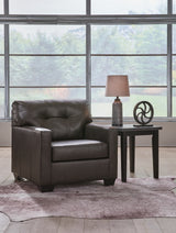 Belziani Oversized Chair and Ottoman