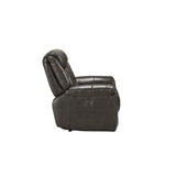 Imogen Gray Leather-Aire Recliner