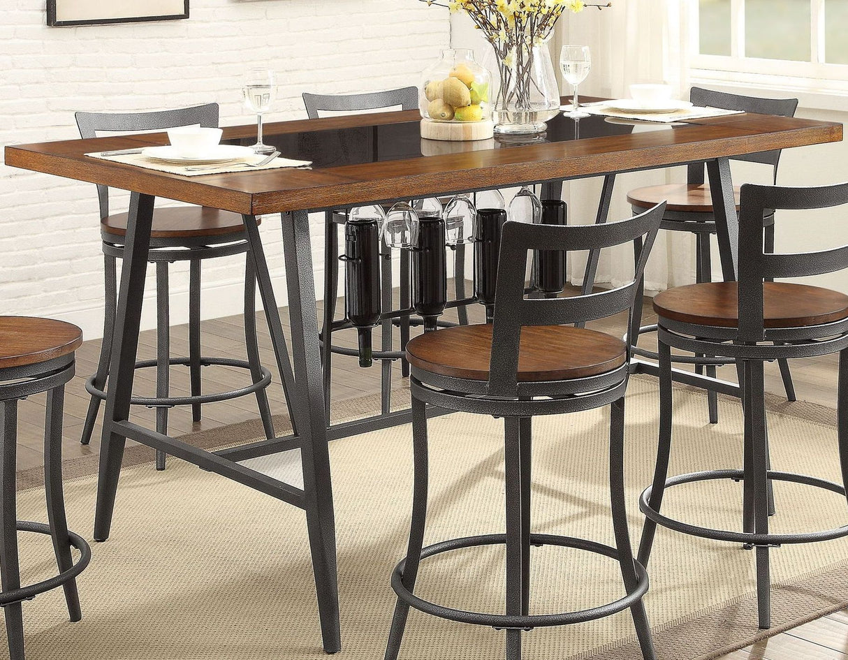 Selbyville Cherry Counter Height Dining Room Set