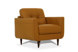 Radwan Camel Leather Chair