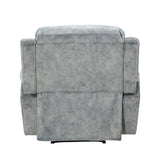 Mariana Silver Gray Fabric Recliner