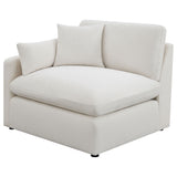 Hobson Ivory 6-Piece Upholstered Modular Sectional Sofa