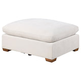 Lakeview Rectangular Upholstered Ottoman Ivory