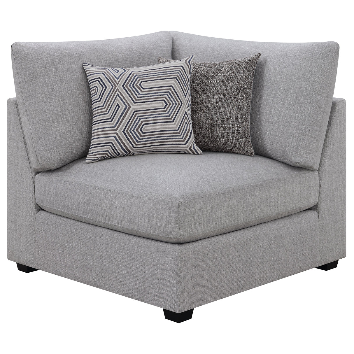 Cambria Grey 6-Piece Upholstered Modular Sectional Sofa