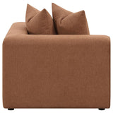 Jennifer Upholstered Corner Terracotta