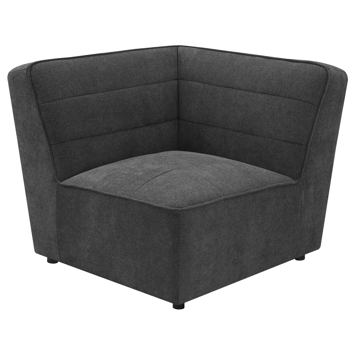 Sunny Dark Charcoal 6-Piece Upholstered Modular Sectional Sofa