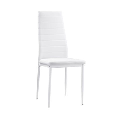 Florian White Side Chair