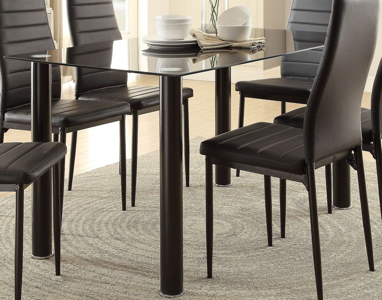 Florian Black Dining Room Set