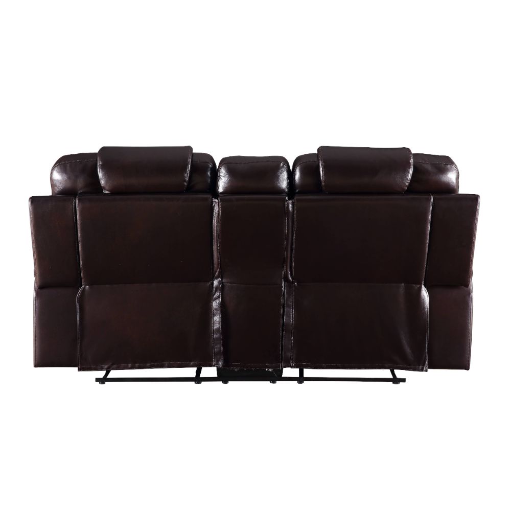 Braylon Brown Synthetic Leather Recliner