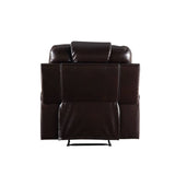 Braylon Brown Synthetic Leather Recliner