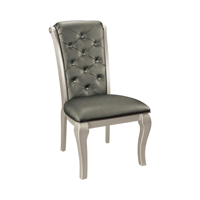 Crawford Silver Side Chair