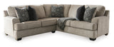 Bovarian 2-Piece Sectional with Ottoman