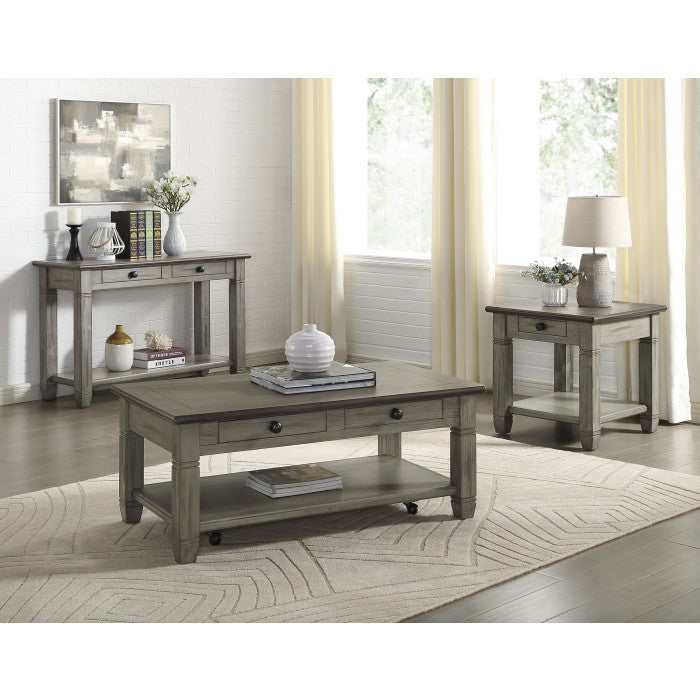 Granby Gray End Table