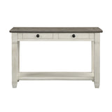 Granby Antique White Sofa Table