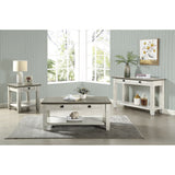 Granby White End Table