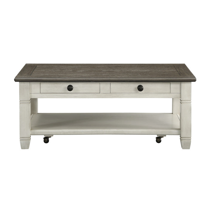 Granby White Cocktail Table