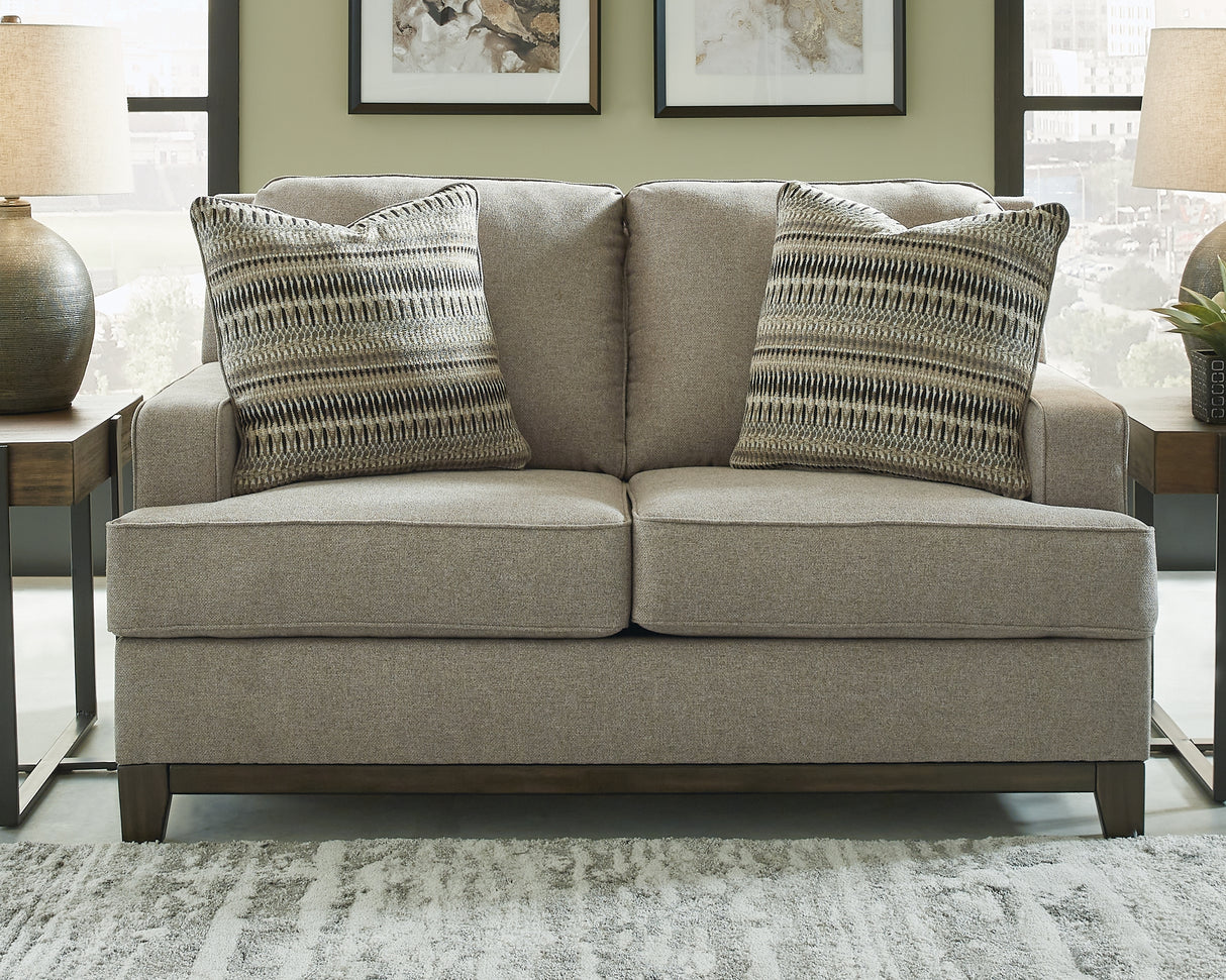 Kaywood Sofa and Loveseat