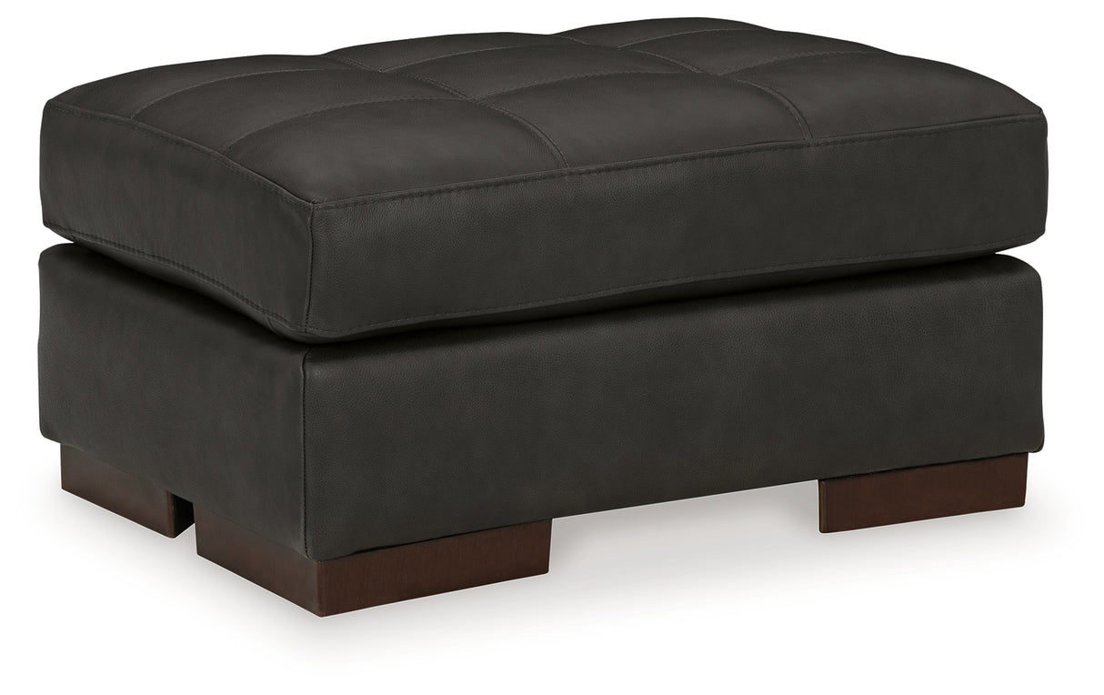 Luigi Oversized Chair and Ottoman