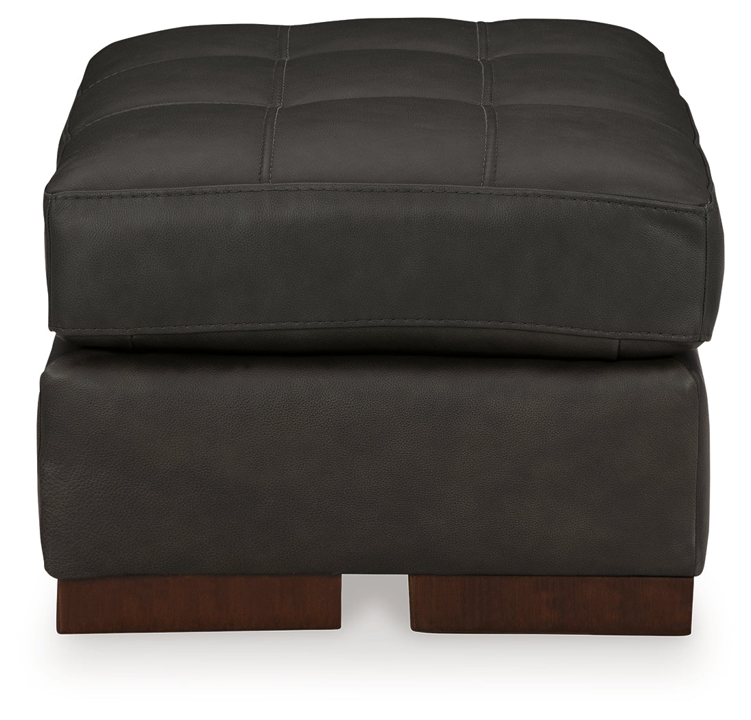 Luigi Oversized Chair and Ottoman