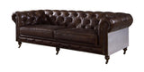 Aberdeen Vintage Brown Top Grain Leather Sofa