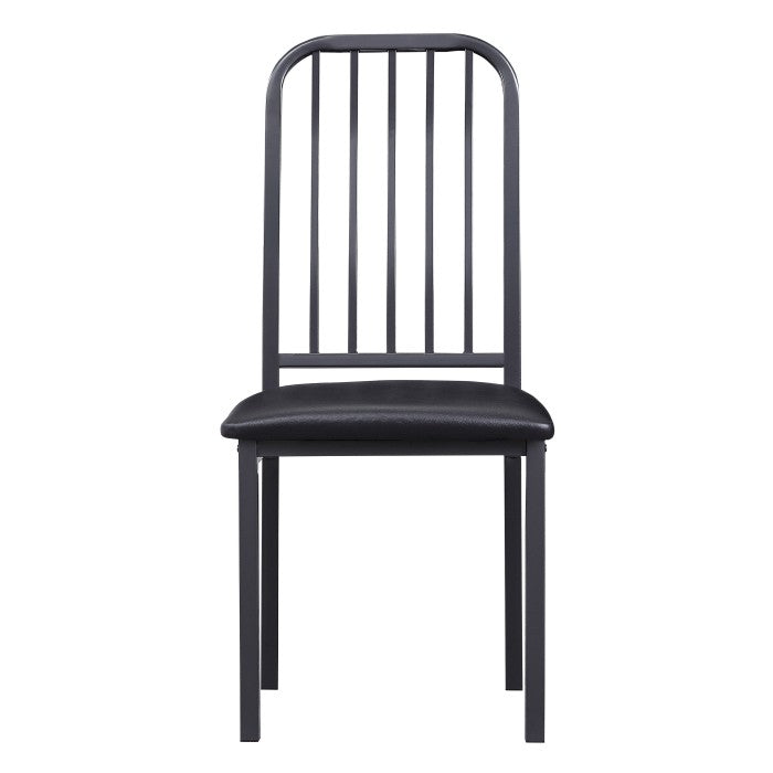 Tripp Gray Metal Side Chair