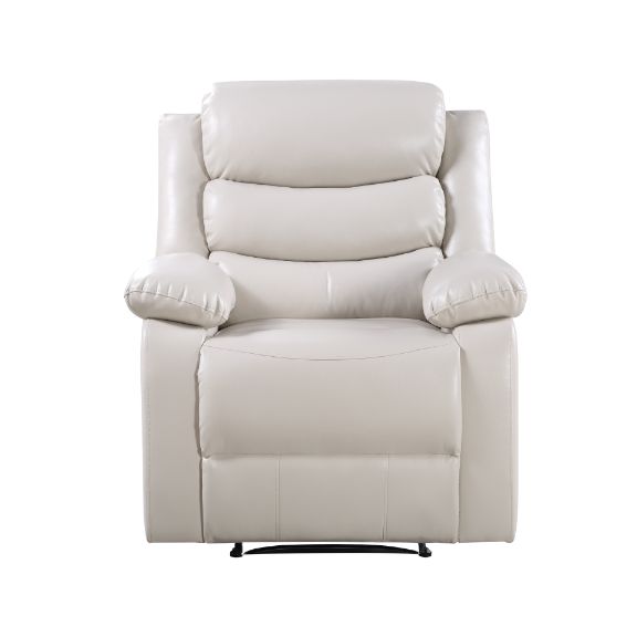 Eilbra Beige Synthetic Leather Recliner