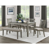 Armhurst Gray Dining Bench