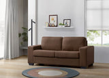 Zoilos Brown Fabric Futon