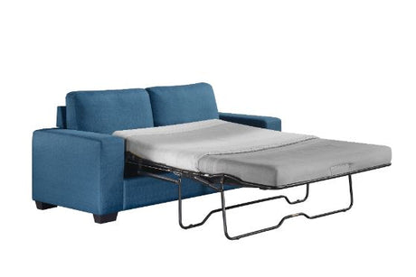 Zoilos Blue Fabric Futon