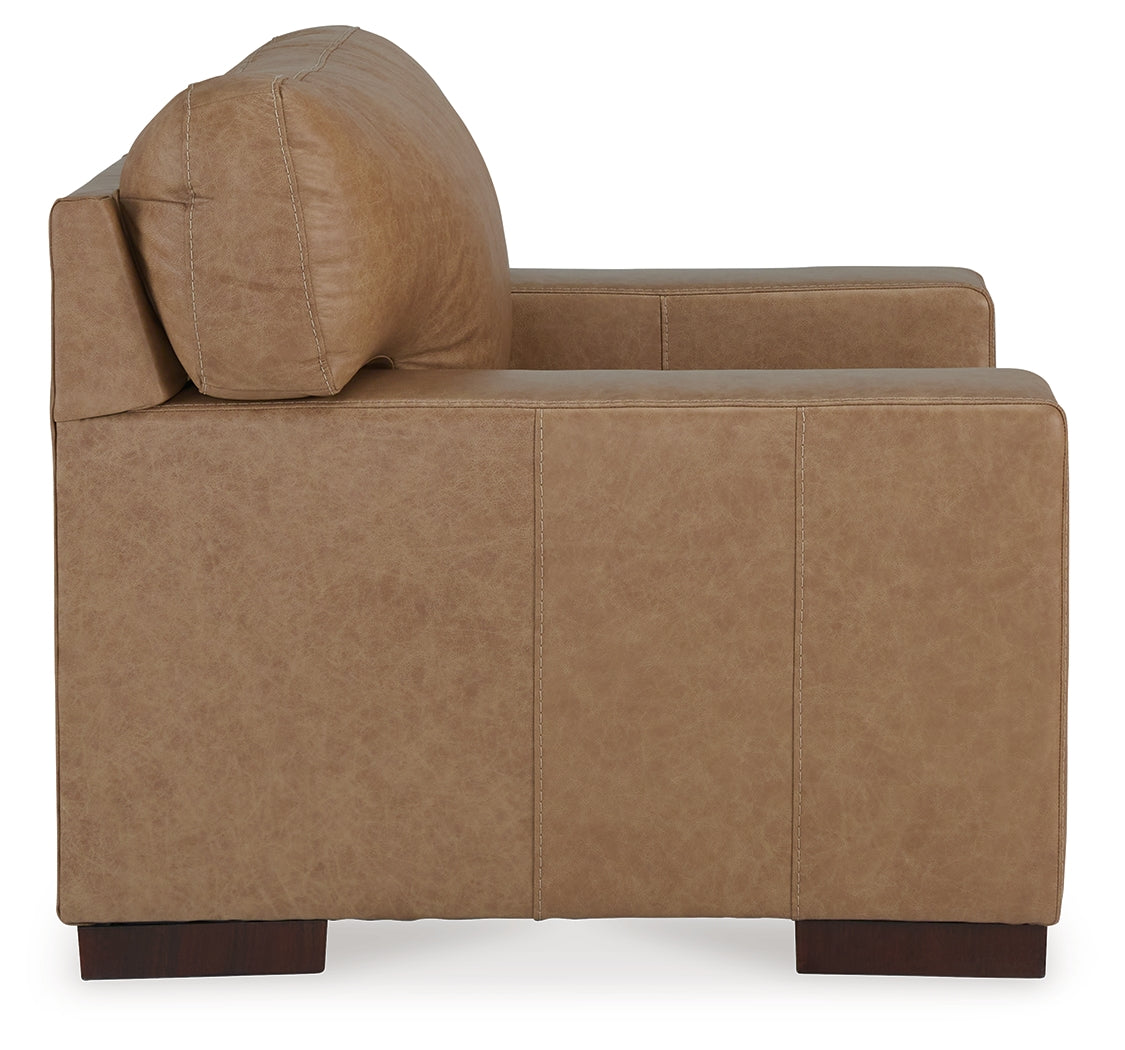 Lombardia Oversized Chair and Ottoman