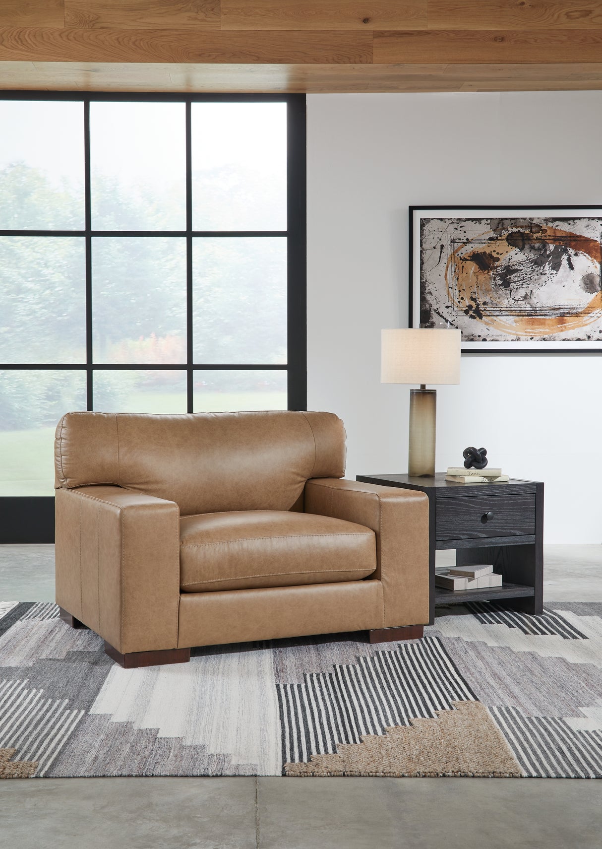 Lombardia Sofa, Loveseat, Oversized Chair and Ottoman