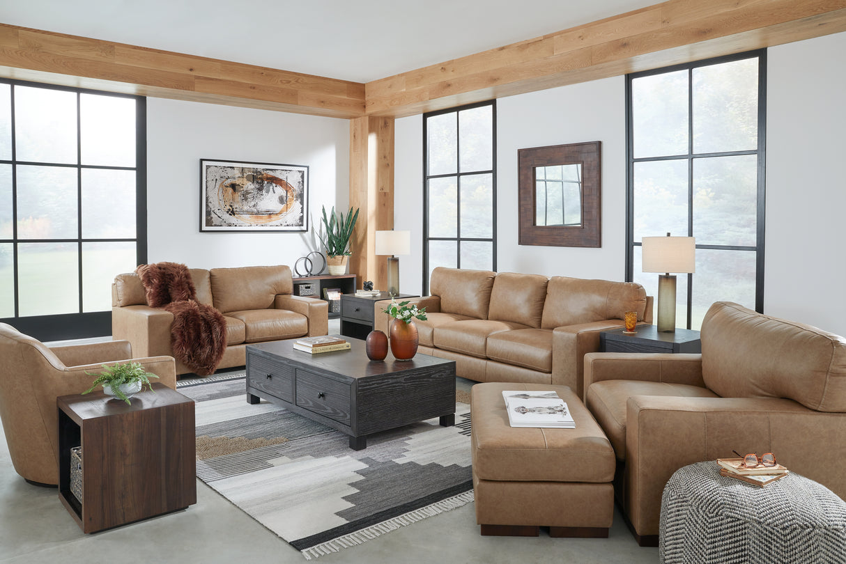 Lombardia Sofa, Loveseat, Oversized Chair and Ottoman