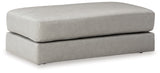 Amiata Glacier Oversized Accent Ottoman